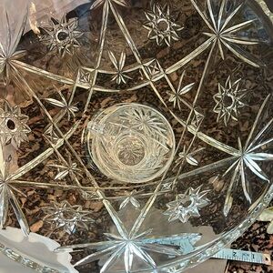 Crystal Bowl And 10 Glasses Wedding Bachelorette